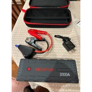 2000A Peak Car Jump Starter with USB Quick Charge 3.0